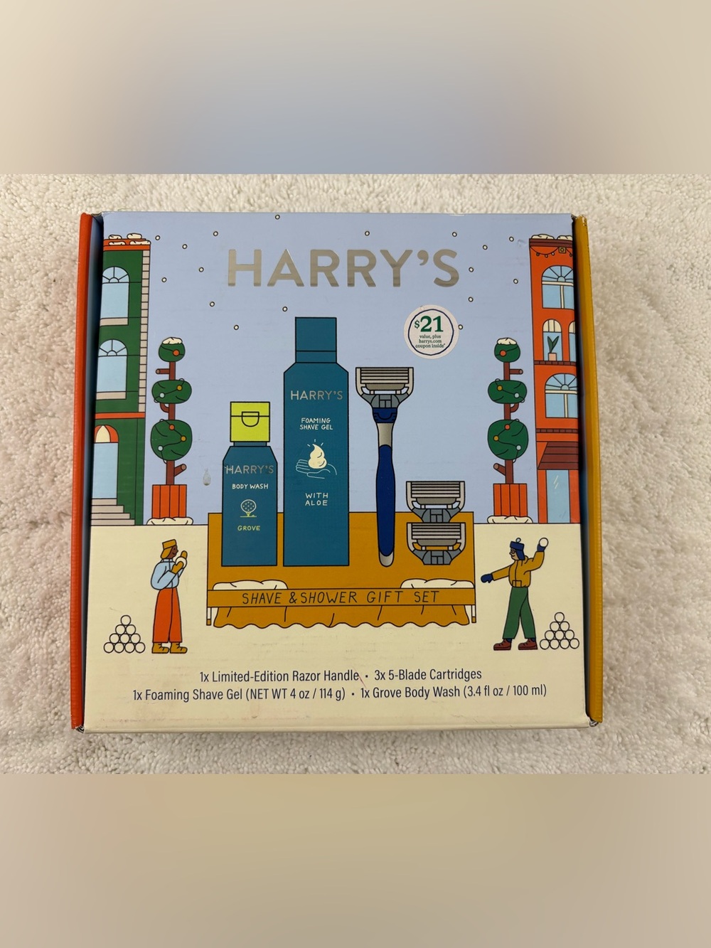 NIB Harry’s 1x Limited-Edition Shave & Shower Gift Set